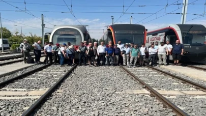 Alman tramvay dostlarından Kayseri Ulaşım’a övgü