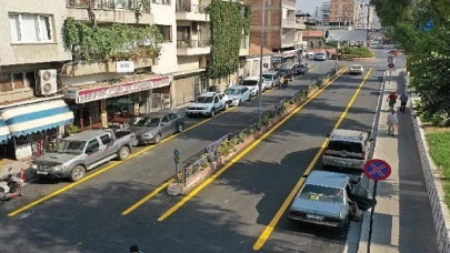 Aydın Büyükşehir Belediyesi İncirliova Türkan Saylan Caddesi’ni yeniledi