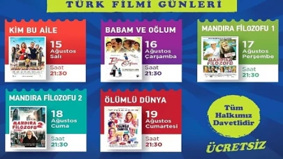 Bergama Belediyesi “Yazlık Sinema Günleri” Başlıyor