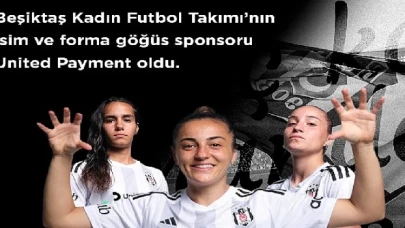 Beşiktaş JK ile United Payment, “Beşiktaş Kadın Futbol Takımı” iş birliğini, isim ve forma göğüs sponsorluğu ile taçlandırdı.