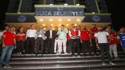 Buca Belediyesi işçilerinin yüzü güldü