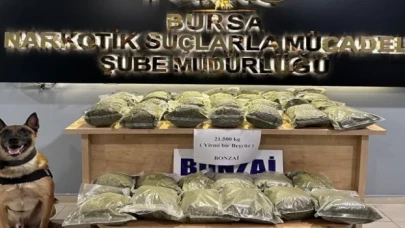 Bursa polisinden uyuşturucu ile mücadelede 188 gözaltı!