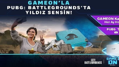 GAMEON farkıyla PUBG’de GAMEON Kasası her ay hediye