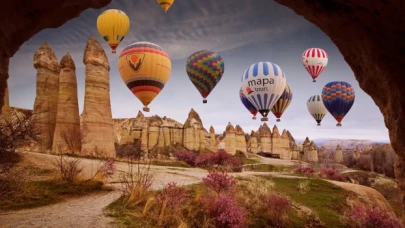 Kapadokya'da sıcak hava balon turları hafta sonuna ertelendi