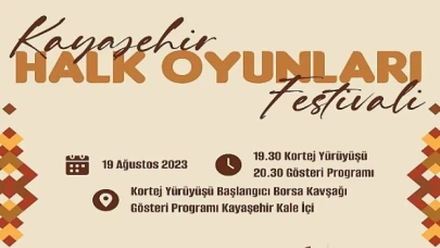 Kayaşehir Halk Oyunları Festivali İçin Geri Sayım Başladı