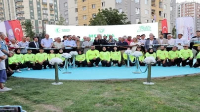 Kayseri Talas’ta Mevlana Meydanı açıldı