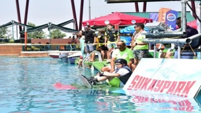 Kayseri’de Wakeboard rüzgarı