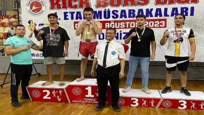 Kemer Belediyesi Kick Boks takımı göğsümüzü kabarttı