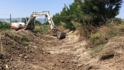 Manisa Kırkağaç’ta olası taşkınlar karşı önlem