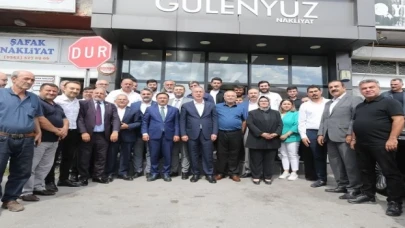 Memduh Büyükkılıç’tan nakliyecilere ’deprem’ teşekkürü