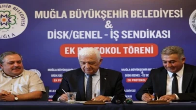 Muğla Büyükşehir’de 3 bin 58 personeli ilgilendiren ek protokol