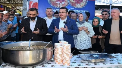 Mustafakemalpaşa’da bereket kazanları kaynadı