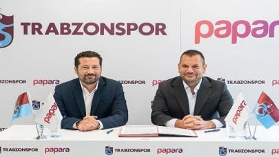 Papara ve Trabzonspor stadyum isim hakkını da içeren sponsorluk anlaşmasını imzaladı