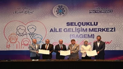 Selçuklu Aile Gelişim Merkezi için imzalar atıldı