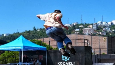 Skate Park’ta adrenalin tavan yaptı