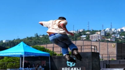 Skate Park’ta adrenalin tavan yaptı