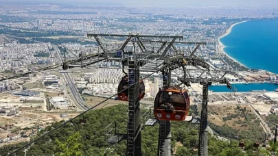 Tünektepe Teleferik yerli ve yabancıların gözdesi