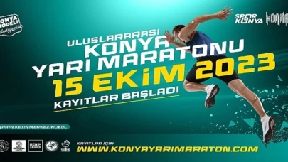 Uluslararası Konya Yarı Maratonu’na Kayıtlar Başladı