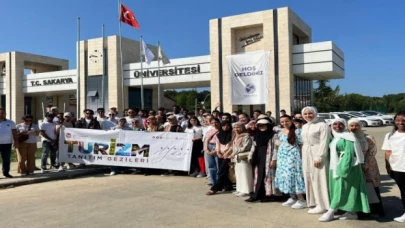 Uluslararası öğrenciler Sakarya’da doğa ve tarih yolculuğunda