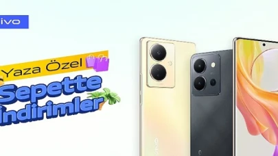 vivo’nun en yeni ve şık telefonları yaza özel sepet indirimleri ile Myvivoshop’ta