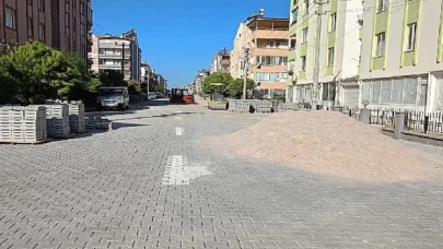 Altınkum’da Cadde ve Sokaklar Yenileniyor