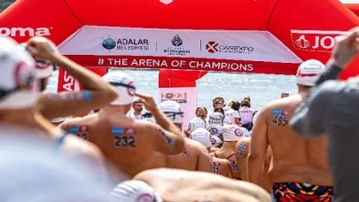 Aroma’nın resmi su sponsoru olduğu Aquamasters’ta 2500 yüzücü Heybeliada’da kulaç attı