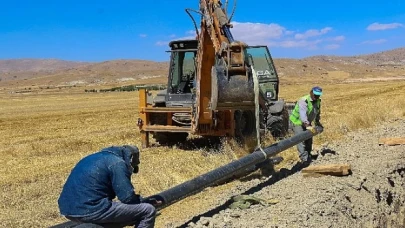 Avdan ve Beğiş mahallelerinin içme suyu hattı yenileniyor