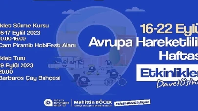 Avrupa Hareketlilik Haftası başlıyor