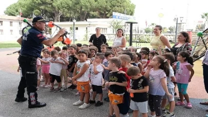 Aydın Büyükşehir Belediyesi İtfaiyecilik Haftası’nda Miniklere Eğitim Verdi