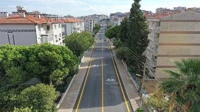 Aydın Büyükşehir Belediyesi Söke Milli Egemenlik Caddesi’ni baştan sona yeniledi