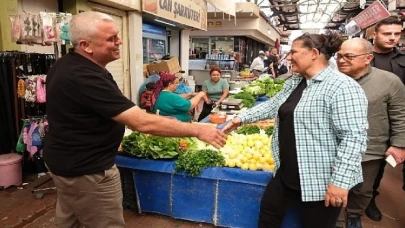 Başkan Çerçioğlu Nazilli’de vatandaşlarla buluştu