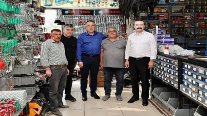 Başkan Savran, sanayi esnafını ziyaret etti