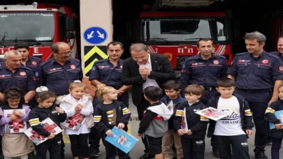 Beylikdüzü Belediyesi’nden itfaiyecilere kutlama