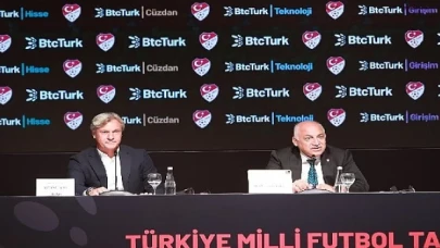 BtcTurk yeniden Türkiye Milli Futbol Takımları Ana Sponsoru oldu