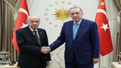 Cumhurbaşkanı Erdoğan, Bahçeli ile görüştü