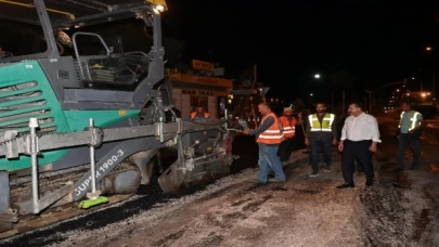 Deforme olan yollara trimer kazısı