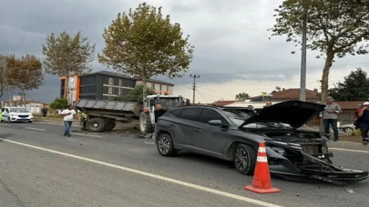 Düzce Zonguldak yolunda kaza: 6 yaralı