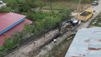 Düzce’de alt yapı çalışmalarına aralıksız devam