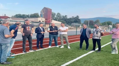 Düzce’de yeni yönetimden yeni sezon öncesi sportif ziyaret