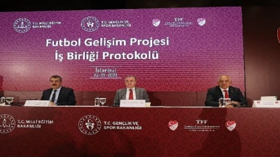 Futbol Gelişim Projesi İş Birliği Protokolü İmzalandı