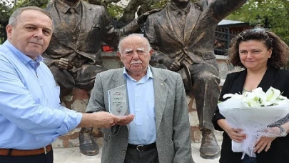 Gemlik’te En Kıdemli Zeytin Üreticisi Unutulmadı