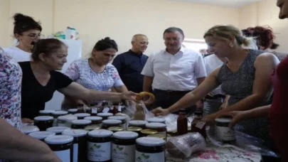 Hatay’da kadın kooperatiflerini desteklemeye devam