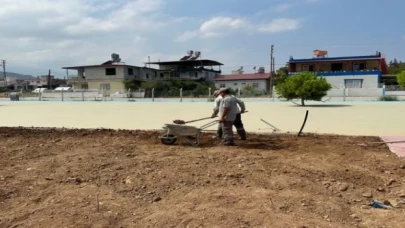 Hatay’da yeşil alanlar düzenleniyor