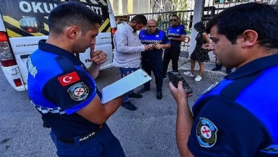 İzmir Büyükşehir Belediyesi’nden okul servislerine denetim