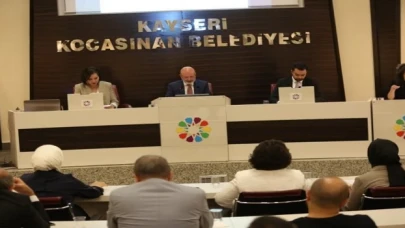 Kayseri Kocasinan meclisi toplandı