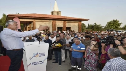 Küçükoba Mezarlığı Camisi’nin açılışı yapıldı