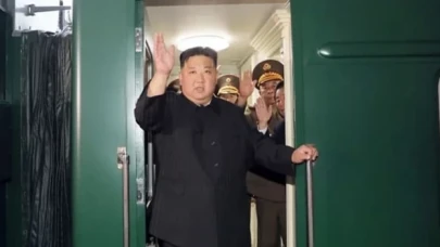 Kuzey Kore lideri Kim Jong-un, Rusya’ya gitmek üzere zırhlı treniyle yola çıktı