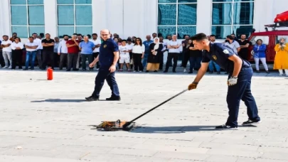 Malatya’da MASKİ personeline yangın eğitimi