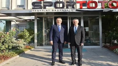 Nevşehir Belediye Başkanı Savran, Spor Toto Teşkilatı Başkanı Dr. Mehmet Ata Öztürk’ü ziyaret etti