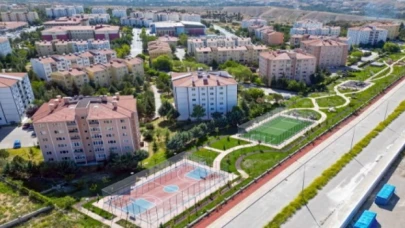 Nevşehir Belediyesi’nden park içine spor tesisi